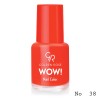 GOLDEN ROSE Wow! Nail Color 6ml-38